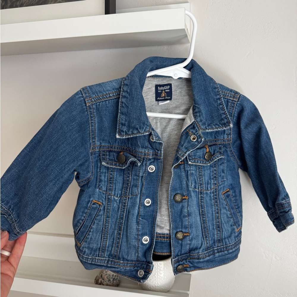 GAP Classic Blue Kids Denim Jacket